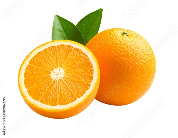 Obraz 背景透過のオレンジ