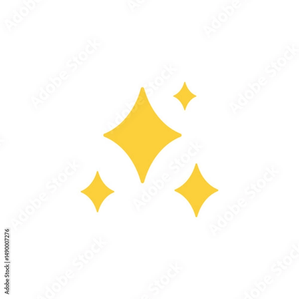 Fototapeta Star Sparkling Shape