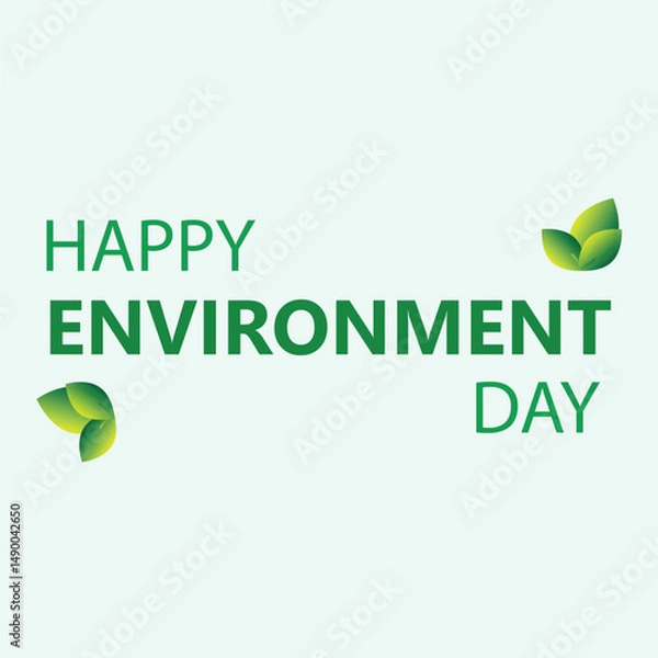 Fototapeta World Environment day concept Free Vector Free Vector