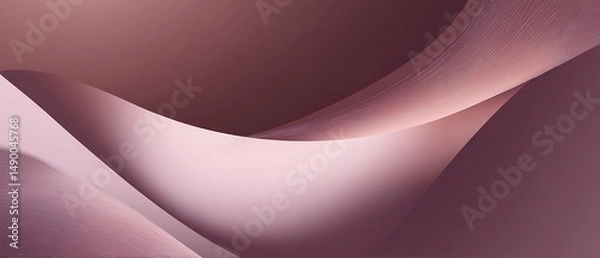 Fototapeta A sophisticated design background with a gradient from dusty rose to light mauve, featuring empty space for text.
