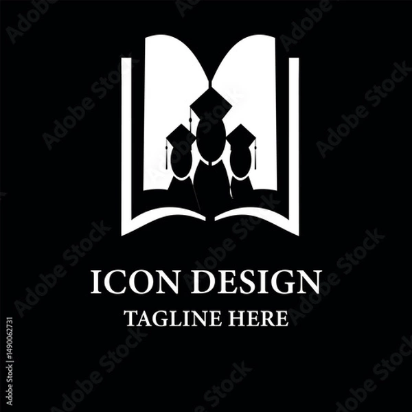 Fototapeta Degree Certification Book Logo