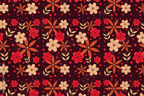 Fototapeta Flower pattern