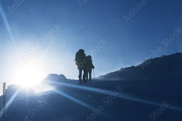 Fototapeta The climb