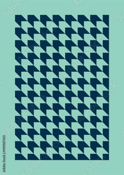 Obraz abstract geometric pattern background, seamless pattern