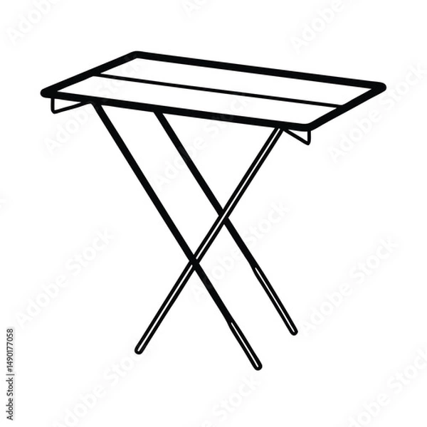 Fototapeta modern folding table
