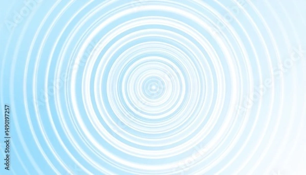 Obraz Abstract Light Blue Circles Pattern