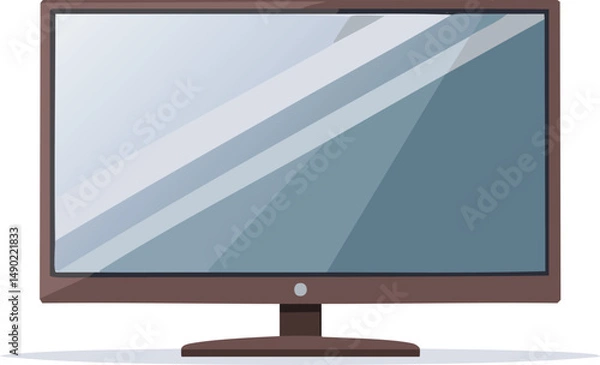 Fototapeta lcd tv monitor with blank screen