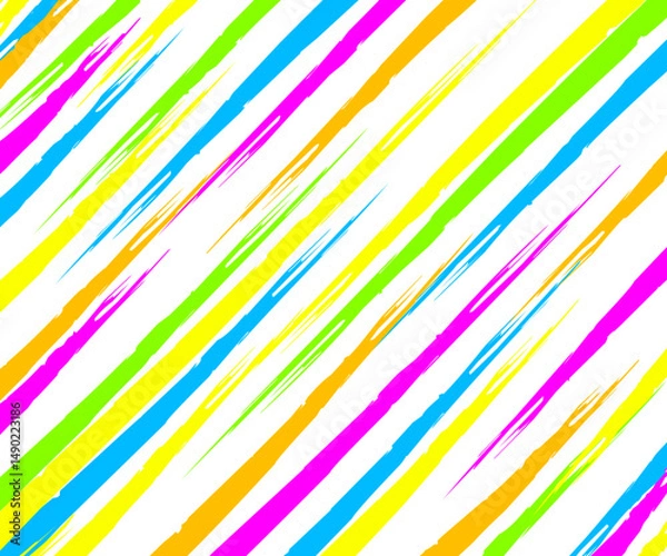 Obraz Diagonales colores trazo.