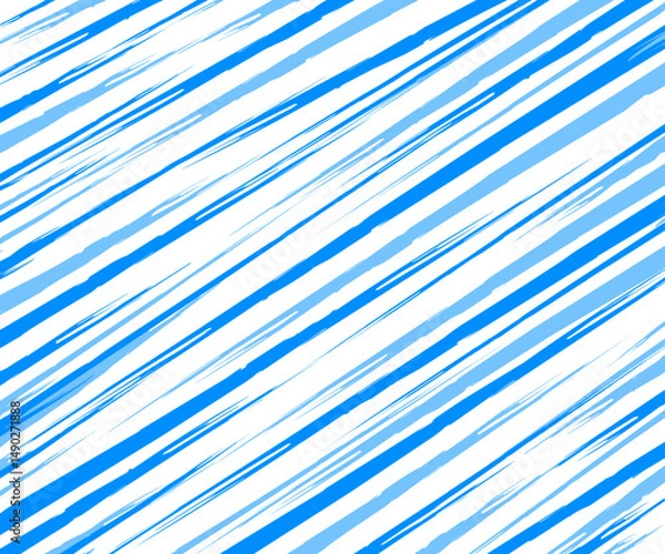 Obraz Diagonales azules trazo.