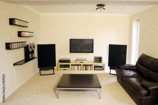 Fototapeta home cinema set up