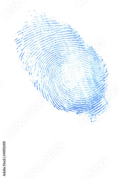 Fototapeta finger print