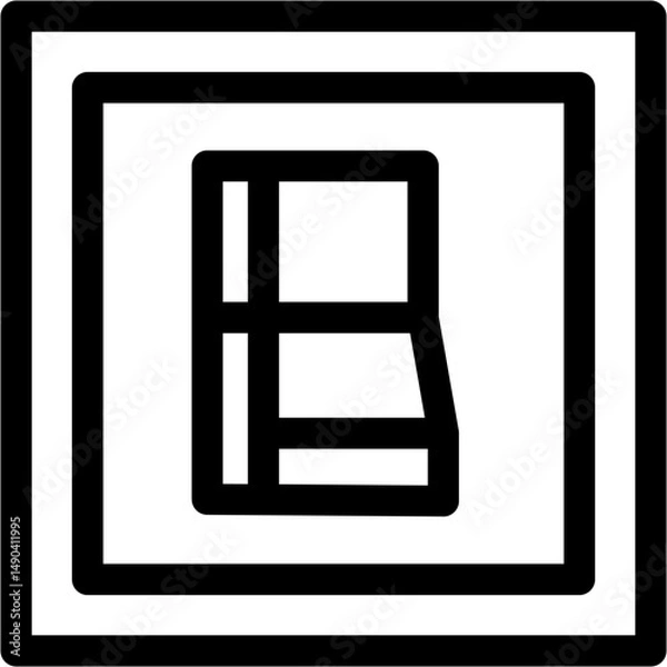 Fototapeta Switch Icon Vector Symbol Design Illustration