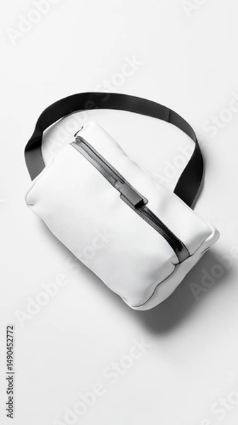 Obraz White Leather Bag