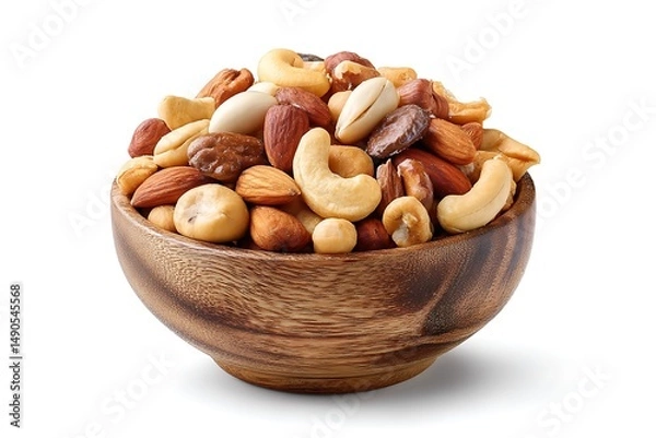 Obraz mixed nuts in a bowl
