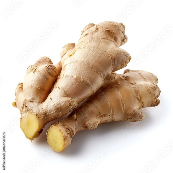 Obraz ginger isolated on white background