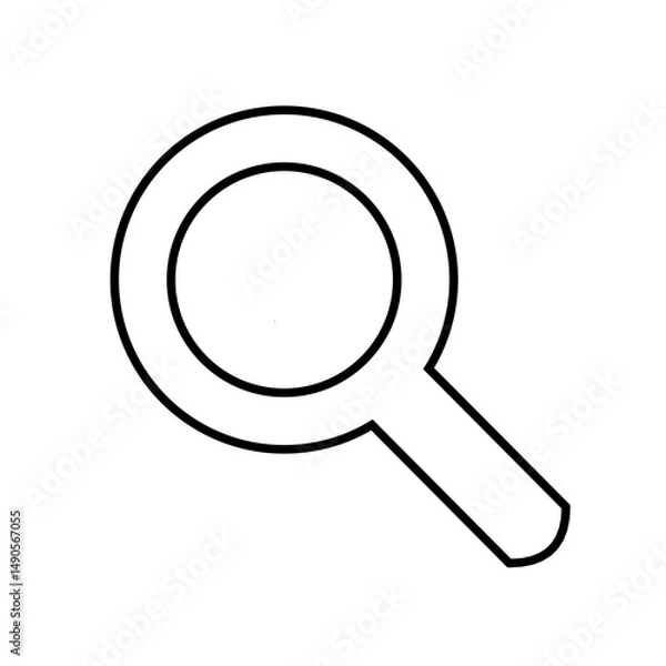 Obraz magnifying glass icon