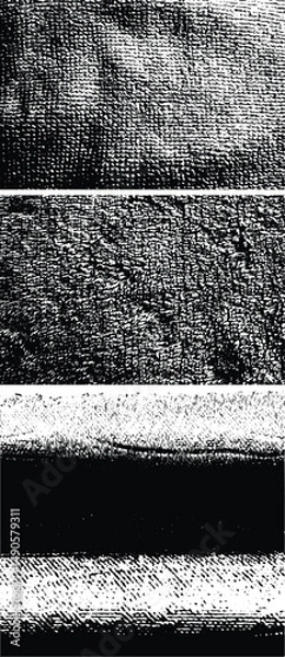 Fototapeta linen fabric material texture pack microfibre cloth fiber drapery thread overlay