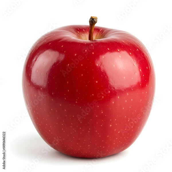 Obraz red apple isolated on white
