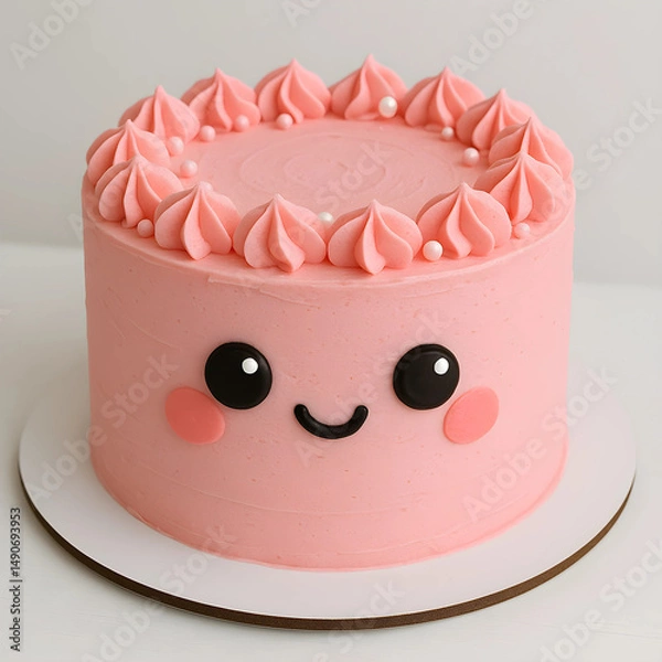 Obraz Kawaii cake 