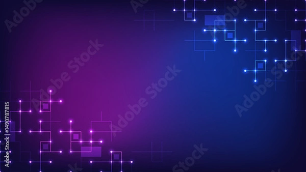 Obraz Minimalistic texture with linear squares pattern. Creative idea of modern design with abstract geometric background