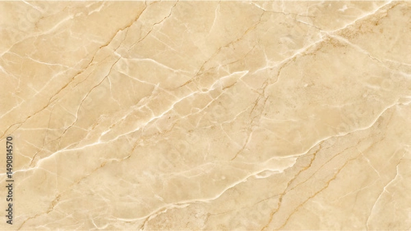 Fototapeta Beige Marble Texture Background Seamless Pattern