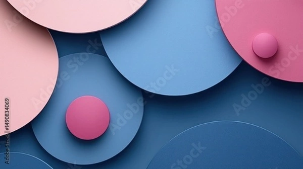 Fototapeta Abstract circle pattern background