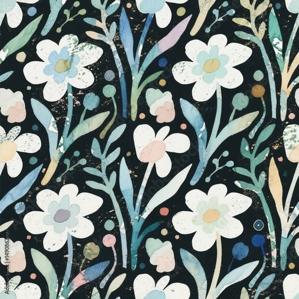 Obraz Seamless Floral Pattern design 