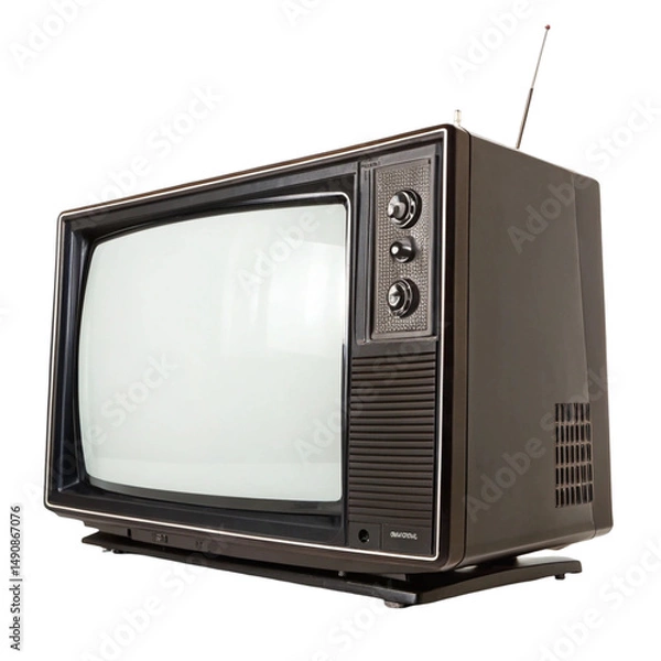 Fototapeta retro tv set