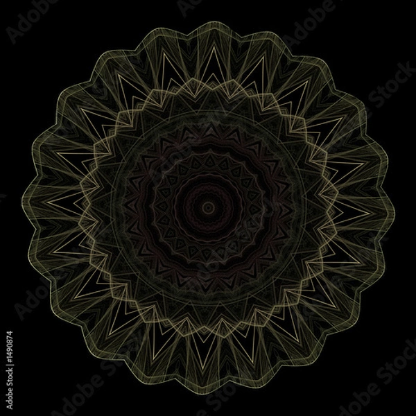 Obraz fractal mandala