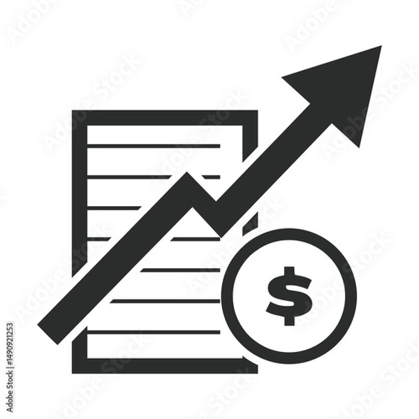 Obraz Money grow icon, 