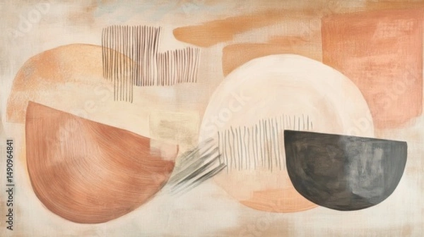 Fototapeta Nordic Abstract watercolor oil painting. Winter mood. Abstraction art background. Oil on canvas. Golden texture. Fragment of artwork. Paint spots. Strokes of paint. Colorful canvas