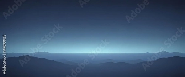 Fototapeta Deep navy fading into pastel blue, calming gradient effect, sophisticated, texture, pastel