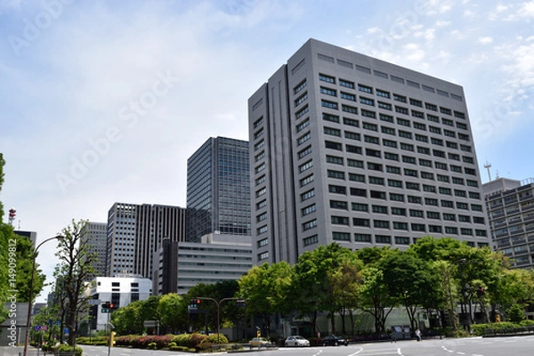Obraz 官公庁のビル街