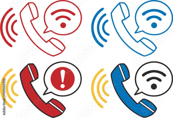 Fototapeta wireless network icon