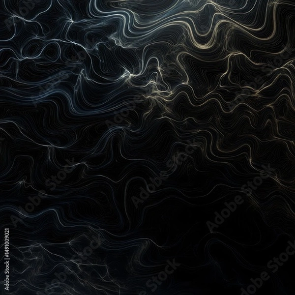 Fototapeta Abstract background with lines and waves. Vector illustration. Eps 10.