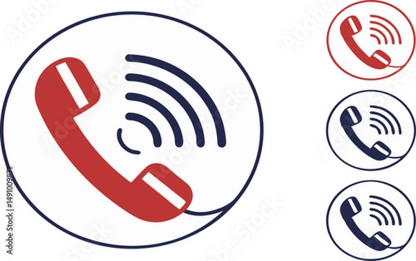 Fototapeta wireless network icon