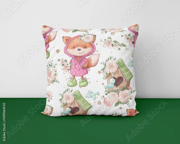 Obraz pillow design isolated on white background