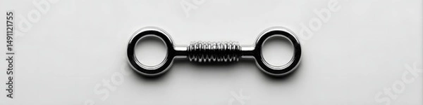 Obraz Surgical Tool: A detailed image of a stainless steel surgical instrument, showcasing precision and functionality, hinting at the intricacies of medical procedures.