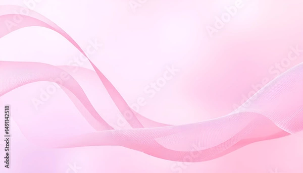 Fototapeta Soft Pastel Mesh Gradient