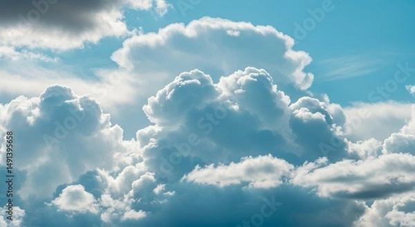 Obraz Clouds in a Blue Sky