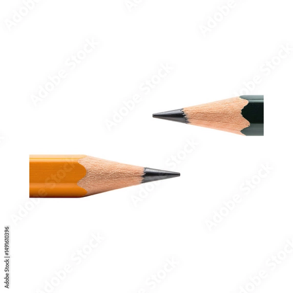 Obraz Pencil tip with precise sharp point for writing or drawing creative inspiration