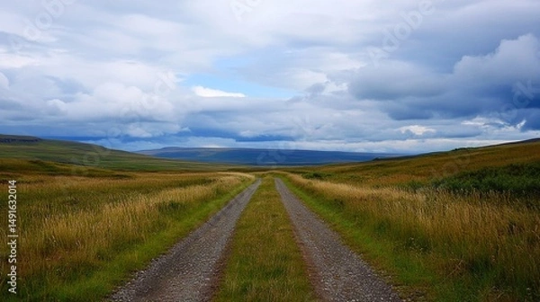 Obraz the road to the mountains