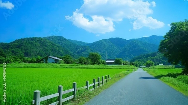 Obraz road to the mountains