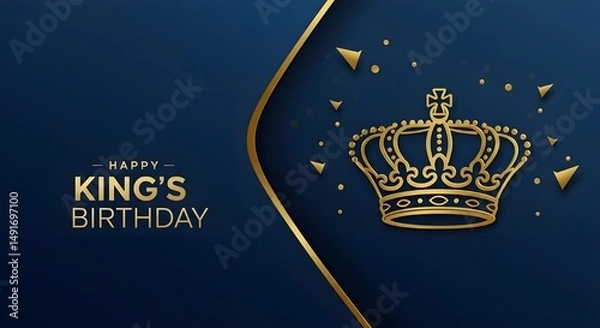 Obraz Luxurious King’s Birthday