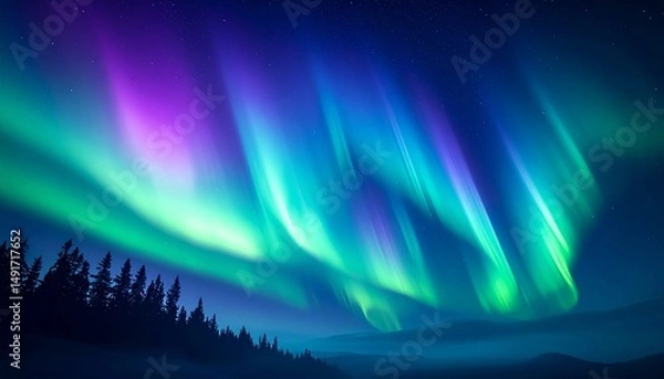 Obraz abstract blue background