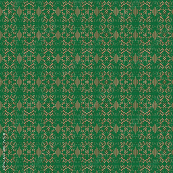 Fototapeta Modern seamless pattern design vector