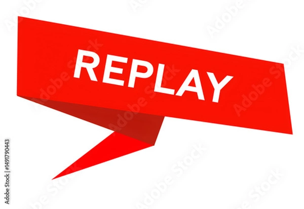 Fototapeta Replay Button Icon