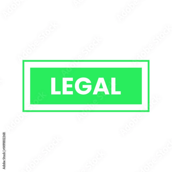 Obraz Legal signs, ideal for content that focuses on laws and prohibitions.
