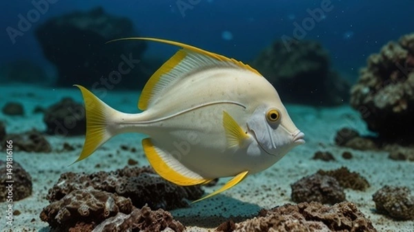 Obraz Underwater fish, vibrant colors (1)