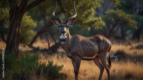 Obraz Majestic antelope in savanna (1)